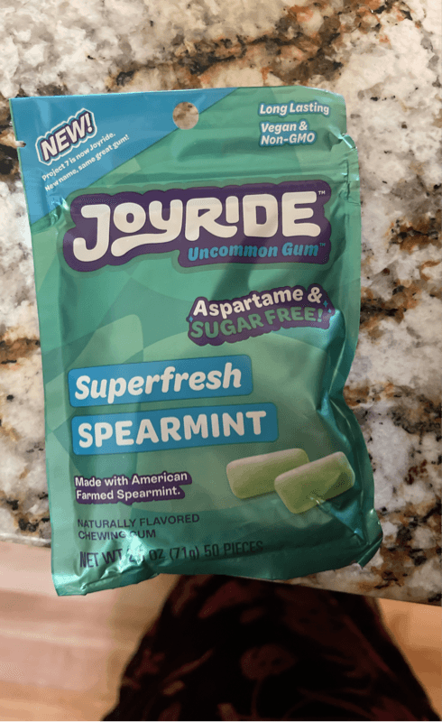 Joyride Superfresh Spearmint Chewing Gum