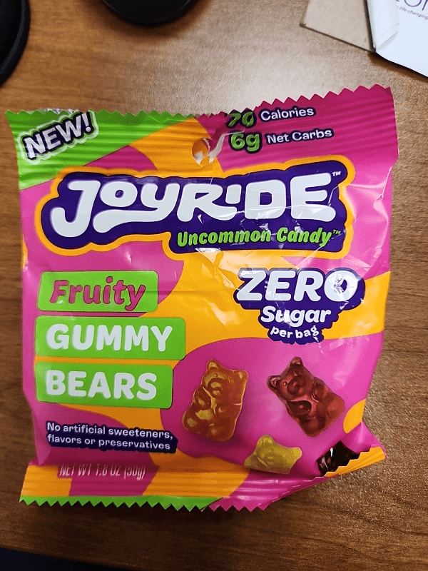 Joyride Uncommon Candy Fruity Gummy Bears