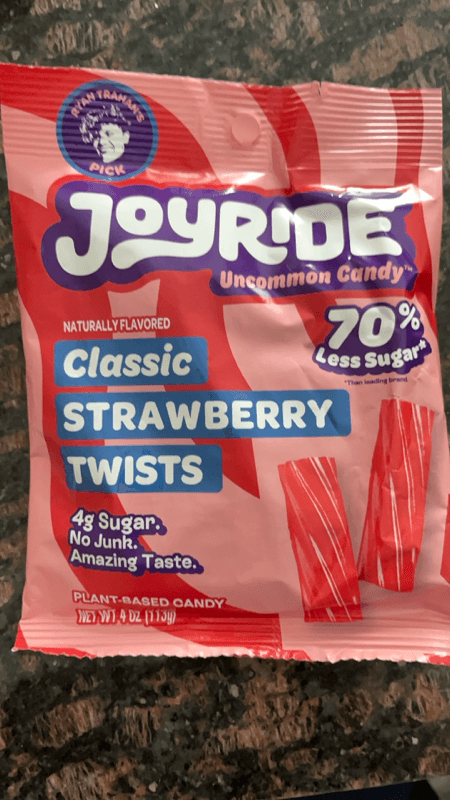 Joyride Uncommon Candy Classic Strawberry Twists