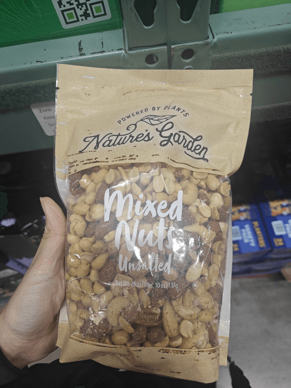 Nature'S Garden Mixed Nuts Unsalted