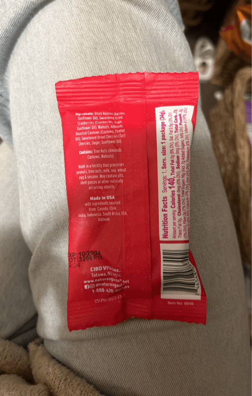 Nature’S Garden Antioxidant Trail Mix