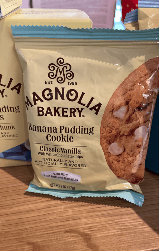 Magnolia Bakery Banana Pudding Cookie Classic Vanilla With White Chocolate Chips