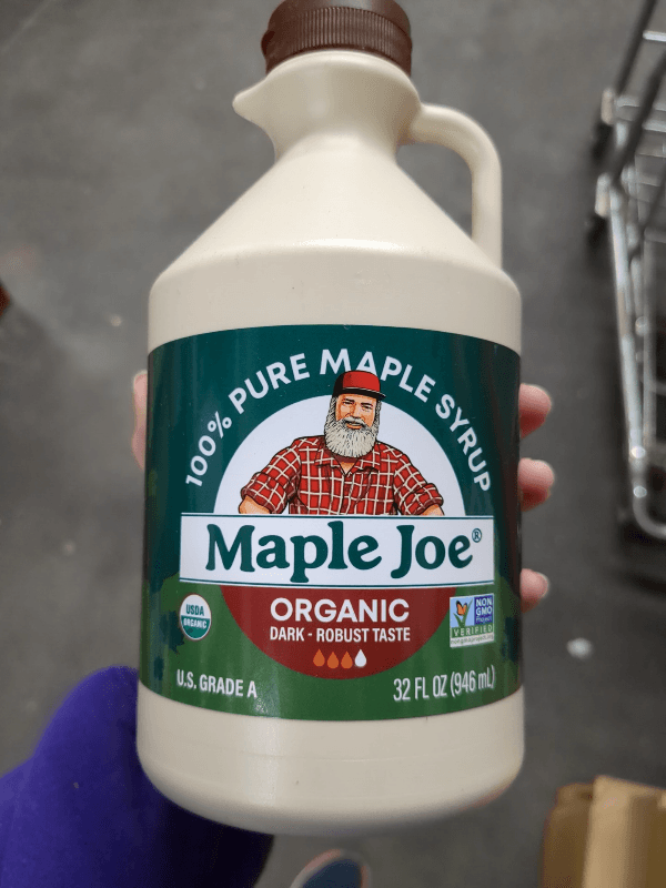 Maple Joe 100% Pure Maple Syrup, Dark-Robust Taste