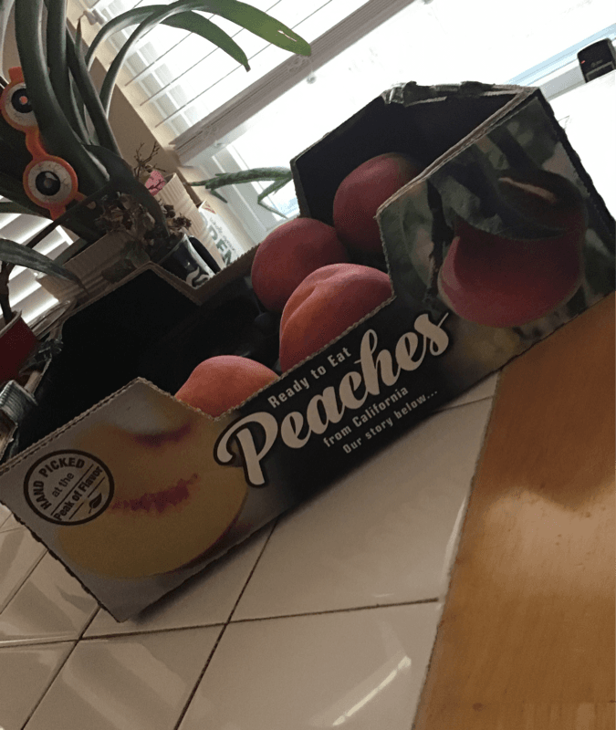 Ready To Eat Peaches From California