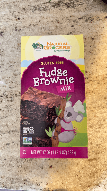 Natural Grocers Gluten Free Fudge Brownie Mix
