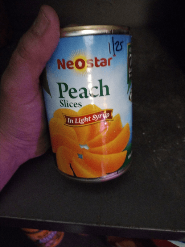 Neostar Peach Slices In Light Syrup