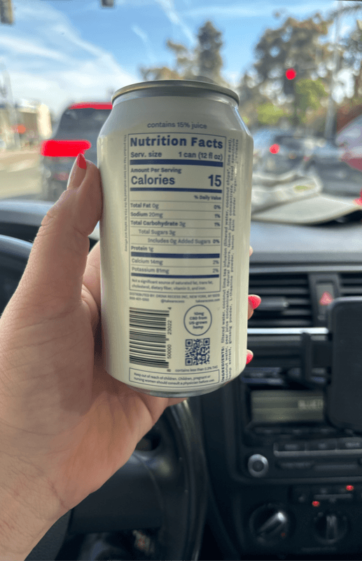 Recess Coconut Lime Infused Sparkling Water
