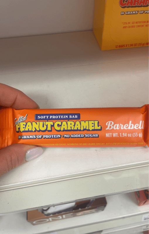 Barebells Salted Peanut Caramel Soft Protein Bar