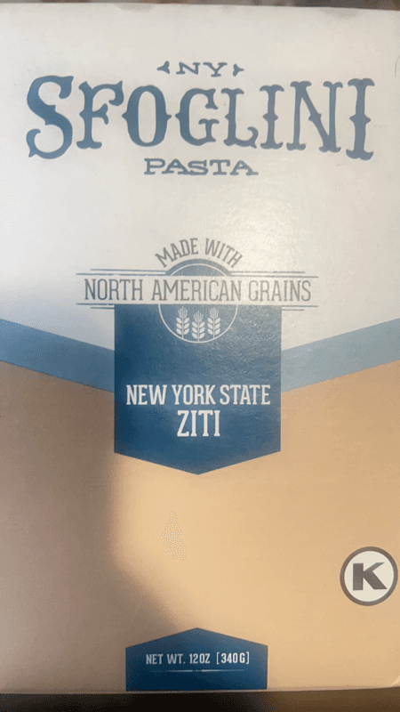 Sfoglini Pasta Ziti