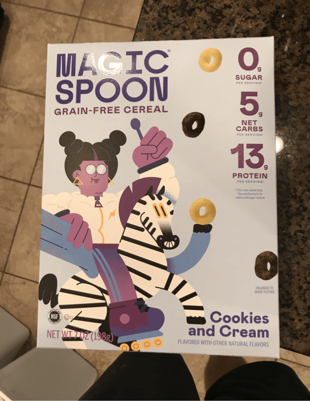 Magic Spoon Grain-Free Cereal Cookies And Cream