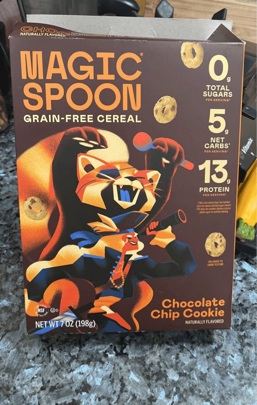 Magic Spoon Grain-Free Cereal Chocolate Chip Cookie