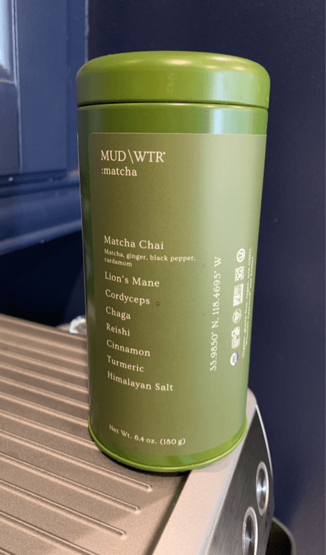 Mudwtr :Matcha Chai