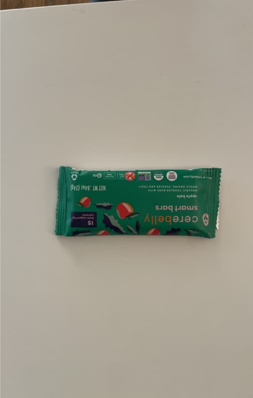 Cerebelly Apple Kale Smart Bars