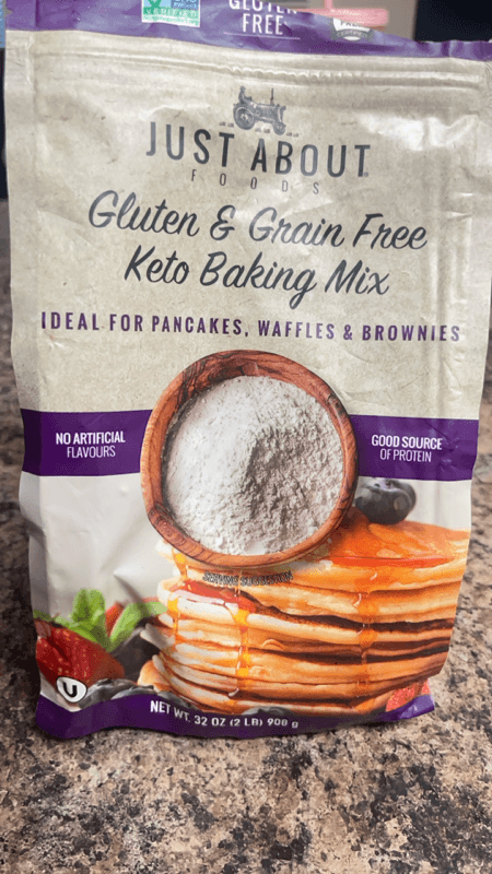 Just About Foods Gluten & Grain Free Keto Baking Mix