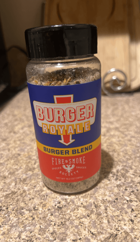 Fire & Smoke Society Burger Royale Blend