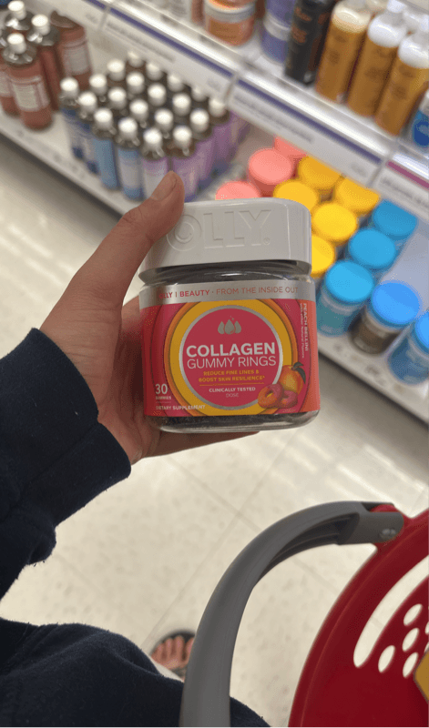 Olly Collagen Gummy Rings Peach Bellini