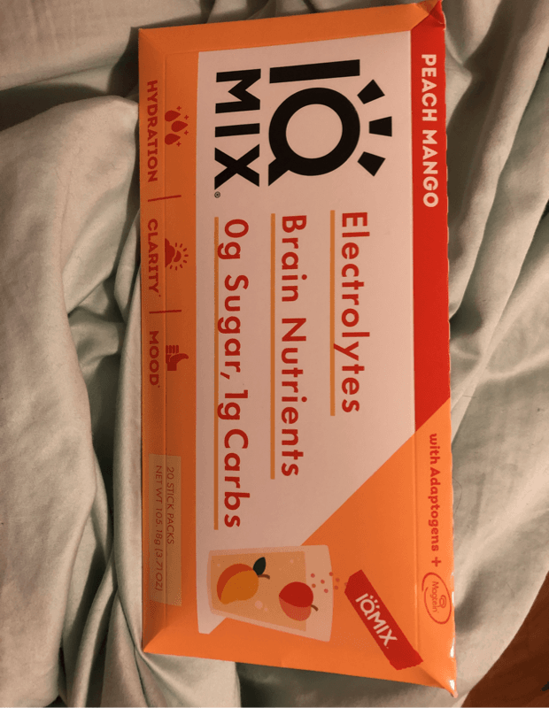 Iqmix Peach Mango Electrolytes Powder