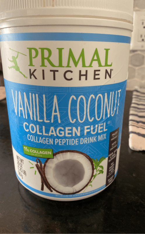 Primal Kitchen Vanilla Coconut Collagen Fuel Collagen Peptide Drink Mix
