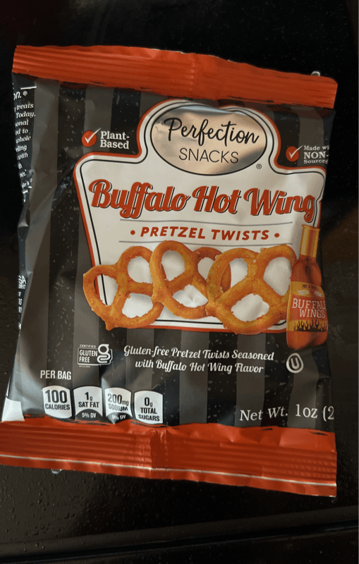 Perfection Snacks Buffalo Hot Wing Pretzel Twists