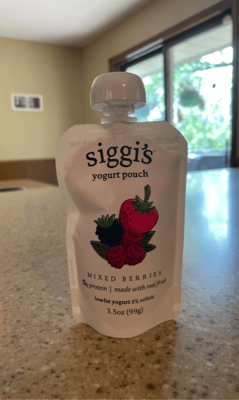 Siggi'S Yogurt Pouch Mixed Berries