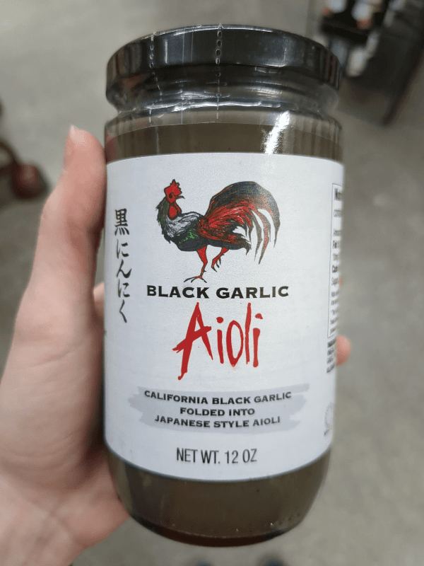 Wa Imports Black Garlic Aioli