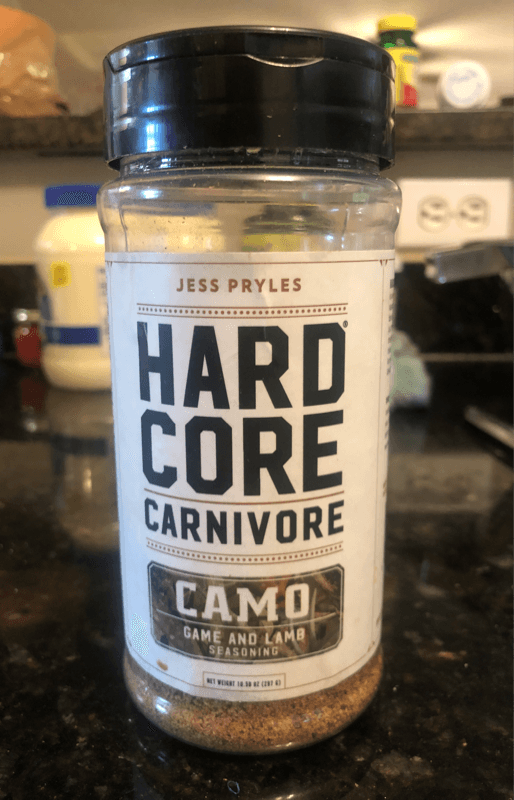Hardcore Carnivore Camo Game And Lamb Seasoning