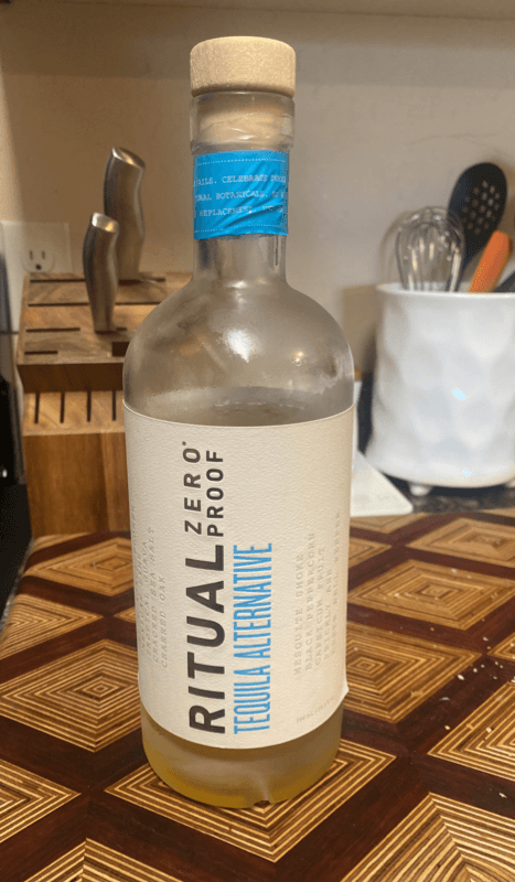 Ritual Zero Proof Tequila Alternative