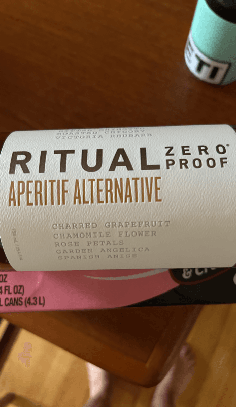 Ritual Zero Proof Aperitif Alternative