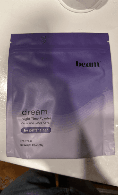 Beam Dream Night-Time Powder Cinnamon Cocoa Flavor