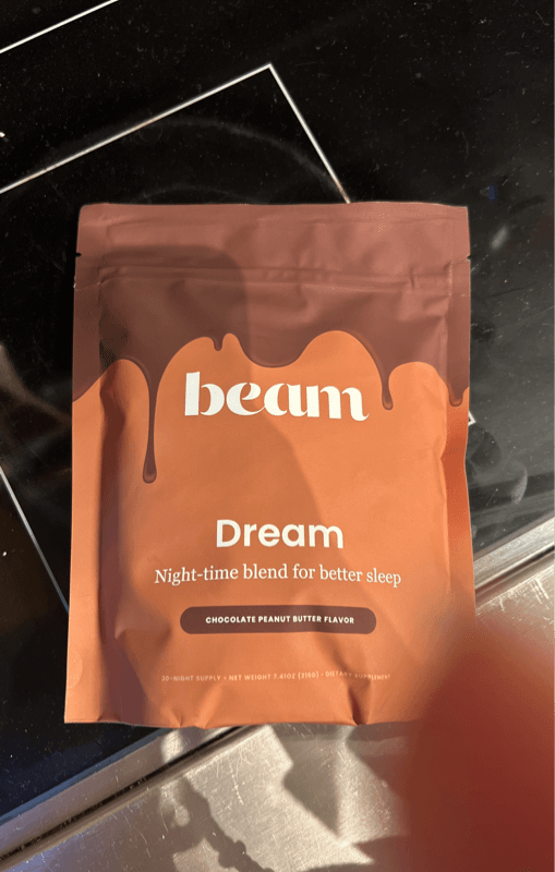 Beam Dream Chocolate Peanut Butter Flavor Dietary Supplement