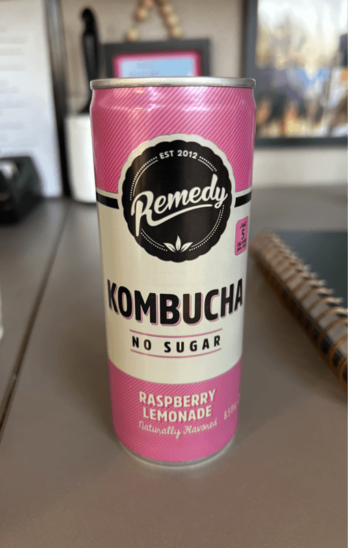 Remedy Kombucha Raspberry Lemonade