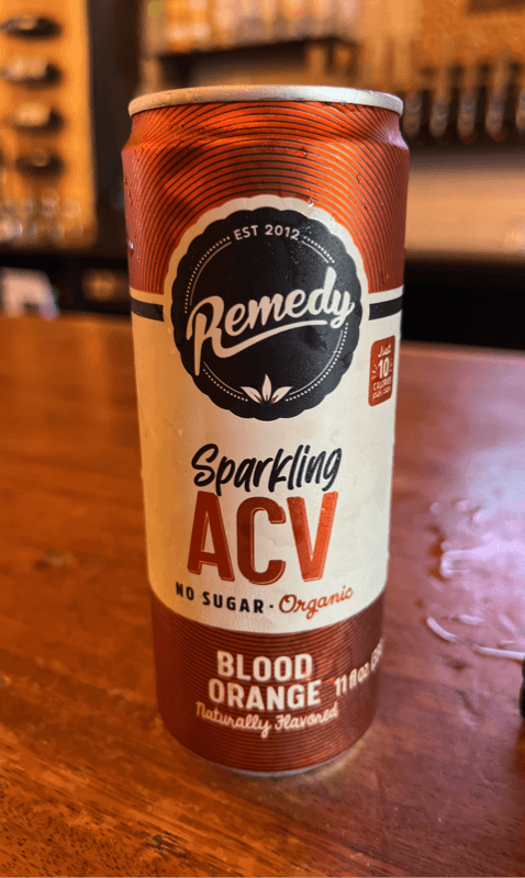 Remedy Blood Orange Sparkling Acv