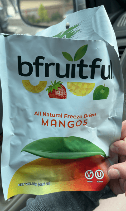 Bfruitful All Natural Freeze Dried Mangos