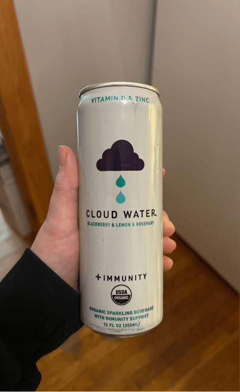 Cloud Water Blackberry & Lemon & Rosemary Sparkling Beverage