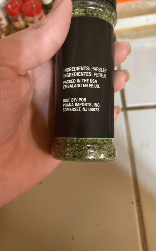 Spice Essentials Parsley Flakes