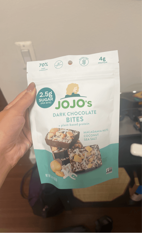 Jojo'S Dark Chocolate Bites