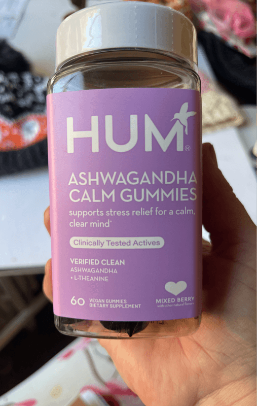 Hum Ashwagandha Mixed Berry Calm Gummies