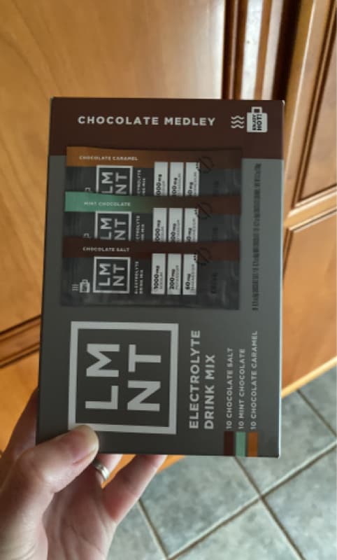Lmnt Chocolate Medley Electrolyte Drink Mix
