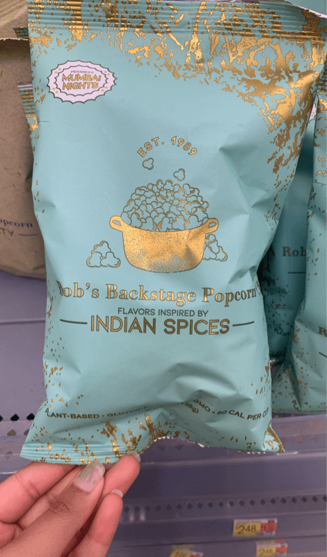 Mumbai Nights Rob'S Backstage Popcorn, Flavors Inspired By Indian Spices