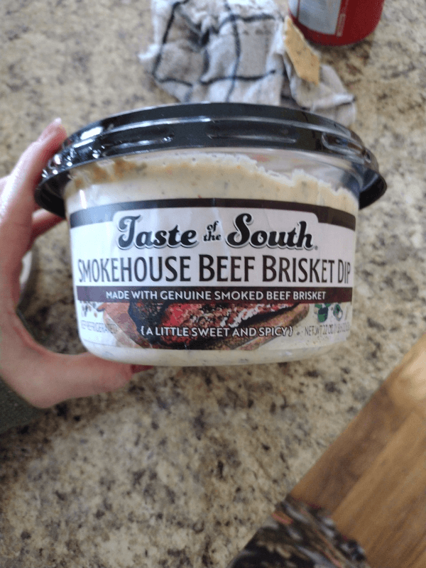 Taste Of The South Smokehouse Beef Brisket Dip