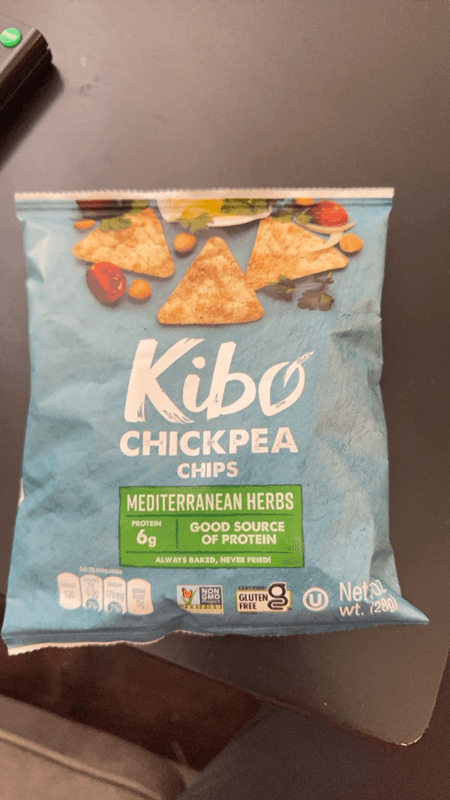 Kibo Mediterranean Herbs Chickpea Chips