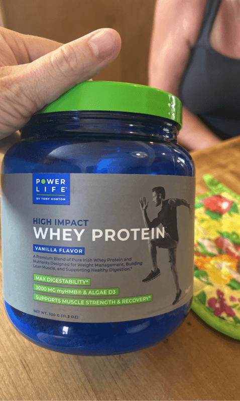 Power Life By Tony Horton High Impact Whey Protein Vanilla Flavor
