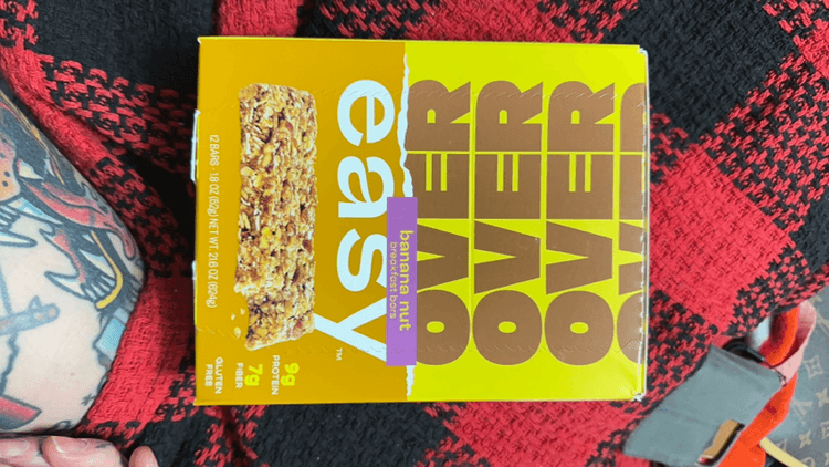 Over Easy Banana Nut Breakfast Bars
