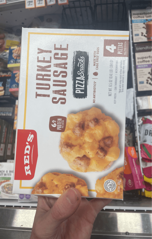 Red'S Turkey Sausage Pizza Snacks