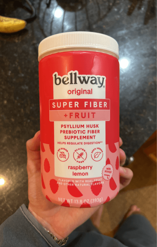 Bellway Super Fiber + Fruit Psyllium Husk Raspberry Lemon
