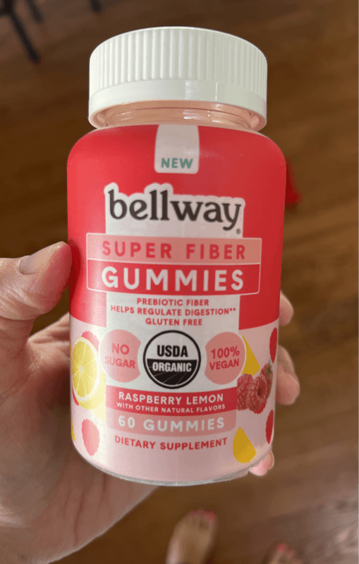 Bellway Super Fiber Raspberry Lemon Gummies