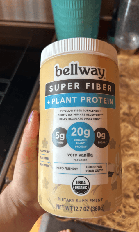 Bellway Super Fiber + Plant Protein Very Vanilla Flavored Dietary Supplement