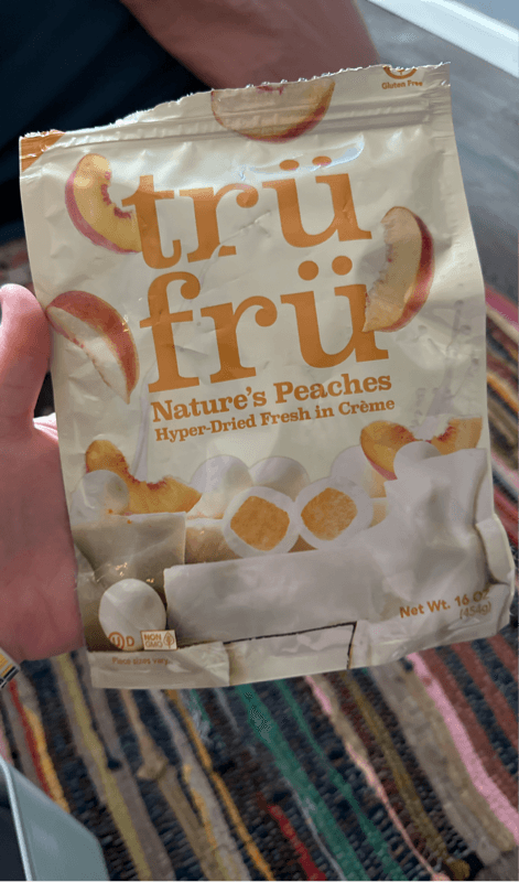 Tru Fru Nature'S Hyper-Dried Peaches & Creme