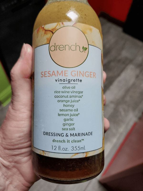 Drench Sesame Ginger Vinaigrette Dressing & Marinade