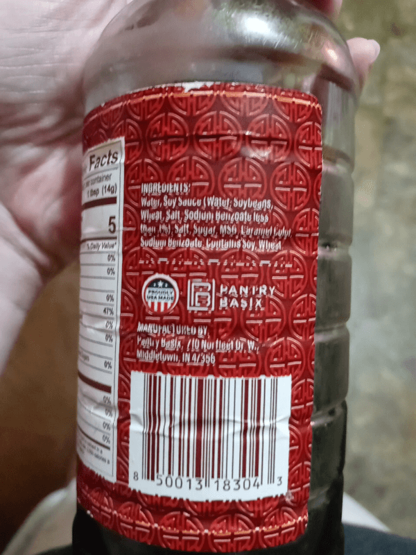 Pantry Basix Soy Sauce All Purpose Seasoning